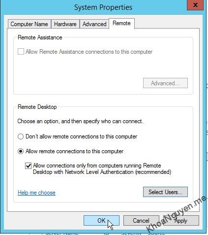 Runabove enable remote desktop